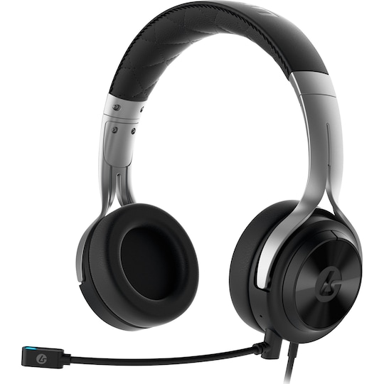 Lucid Sound LS20 gaming-headset - sort/sølv