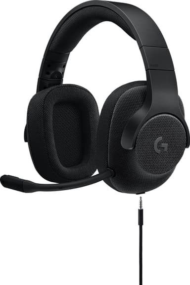 Logitech G433 gaming headset (sort)