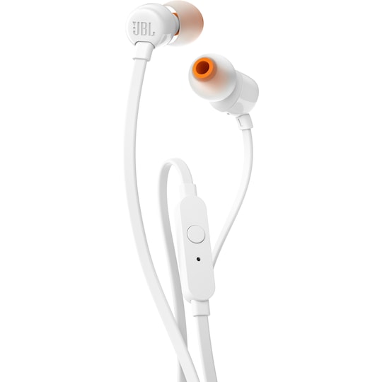 JBL in-ear hovedtelefoner T110 - hvid