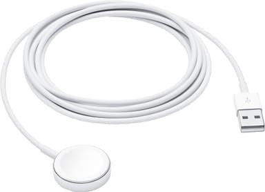 Apple Watch magnetisk opladerkabel 2 m (hvid)