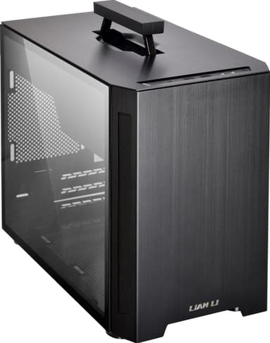 Lian Li TU150 TG PC-kabinet (sort)