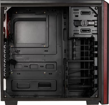 Bitfenix Nova TG PC-kabinet (sort)