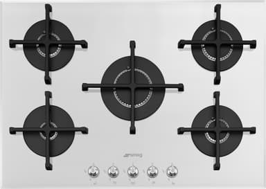 Smeg Linea 72 cm gaskomfur PV175B2 (hvid)
