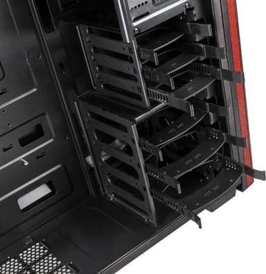 Bitfenix Nova TG PC-kabinet (sort)