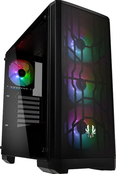 Bitfenix Nova Mesh TG PC-kabinet (sort)