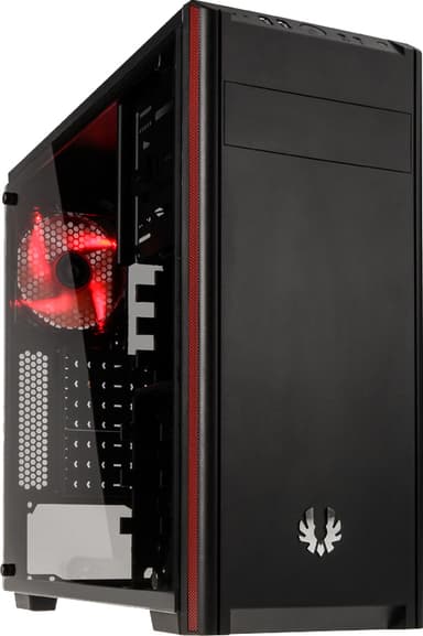 Bitfenix Nova TG PC-kabinet (sort)