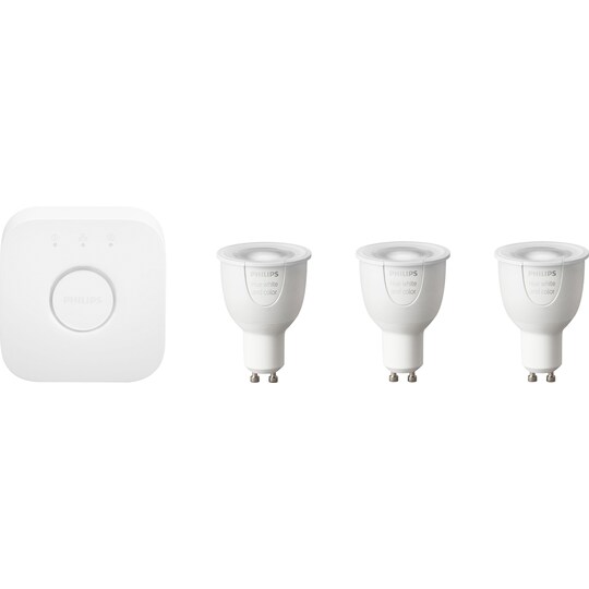 Philips Hue White and Colour Ambiance sæt 6,5W GU10
