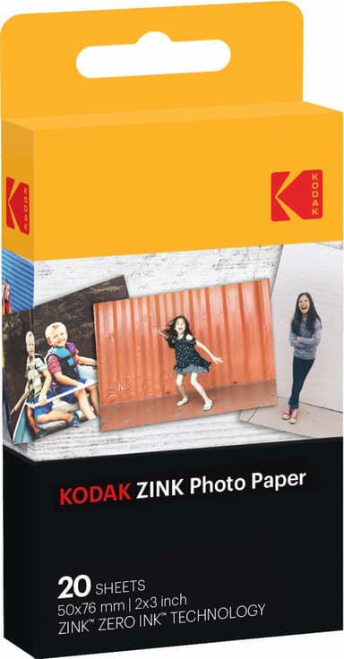 Kodak Zink fotopapir til instant kamera (20-pak)