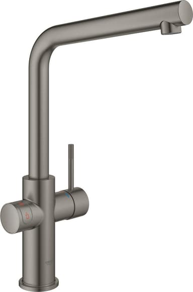 Grohe Red II Duo L vandhane med kogende vand (hard graphite)