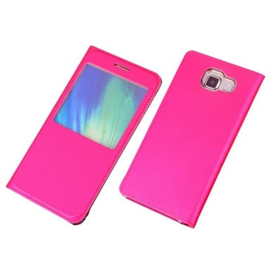 Flipcover Samsung Galaxy A5 2016 (SM-A510F) : farve - guld
