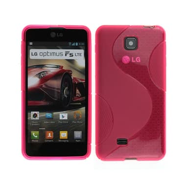 S-Line Silicone Cover til LG Optimus F5 (P875) : farve - gennemsigtig