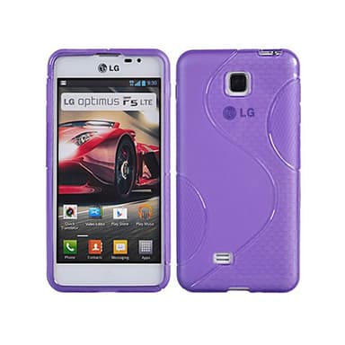 S-Line Silicone Cover til LG Optimus F5 (P875) : farve - gennemsigtig