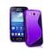 S-Line Silicone Cover til Samsung Galaxy Ace 3 (GT-s7275) : farve - sort