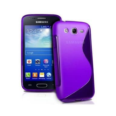 S-Line Silicone Cover til Samsung Galaxy Ace 3 (GT-s7275) : farve - sort