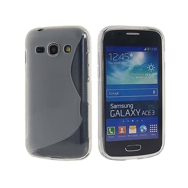 S-Line Silicone Cover til Samsung Galaxy Ace 3 (GT-s7275) : farve - sort