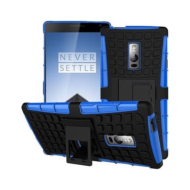 Stødfast Cover med stativ OnePlus 2 (A2005) : farve - blå