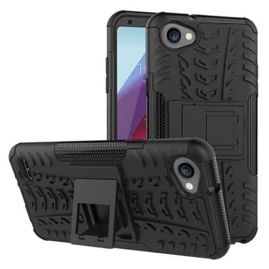 Stødfast Cover med stativ LG Q6 (M700A)  - rød