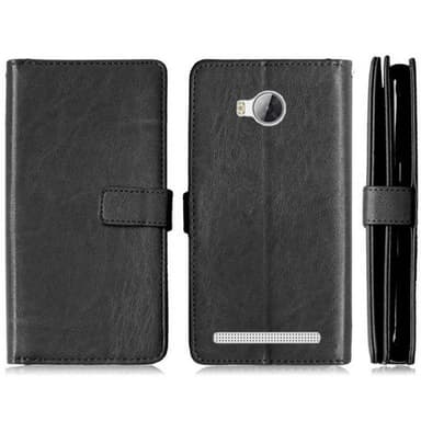 Dobbelt Flip Flexi 9-kort Huawei Y3 II (LUA-L21)  - sort