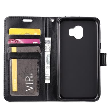 Wallet 3-kort til Samsung Galaxy J6 Plus (SM-J610F)  - brun