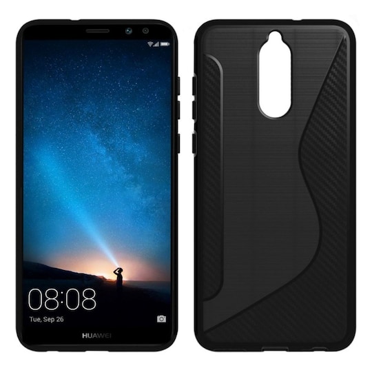 S-Line Silicone Cover til Huawei Mate 10 Lite (RNE-L21)  - Grå
