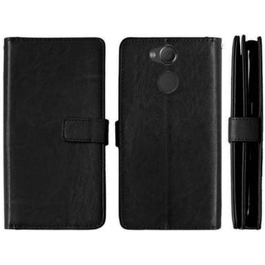 Dobbelt Flip Flexi 9-kort Sony Xperia XA2 Ultra (H4213)  - lyserød