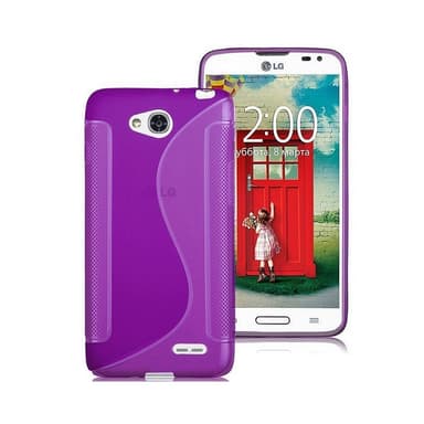 S-Line Silicone Cover til LG L90 (D405) : farve - lyserød