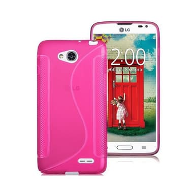 S-Line Silicone Cover til LG L90 (D405) : farve - lyserød