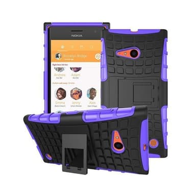 Stødfast Cover med stativ Nokia Lumia 730/735 (RM-1040) : farve - appelsin