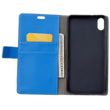 Wallet 2-kort til Apple iPhone XS Max (6,5 ")  - lilla