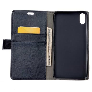Wallet 2-kort til Apple iPhone XS Max (6,5 ")  - lilla