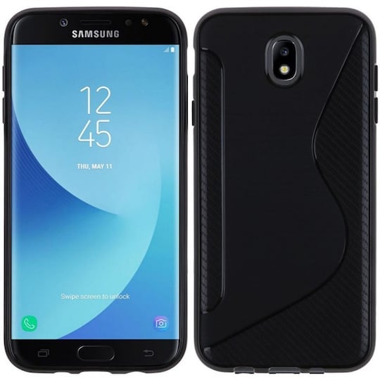 S-Line Silicone Cover til Samsung Galaxy J7 2017 (SM-J730F)  - gennems