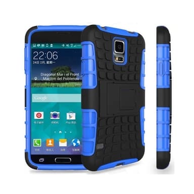 Stødfast Cover med stativ Samsung Galaxy S5 Mini (SM-G800F) : farve - appelsin