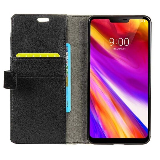 Wallet 2-kort til LG G7 ThinQ (G710EM)  - lilla