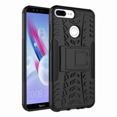 Stødfast Cover med stativ Huawei Honor 9 Lite (LLD-TL10)  - blå