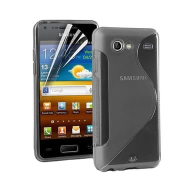 S-Line Silicone Cover til Samsung Galaxy S Advance (GT-i9070) : farve - lyserød