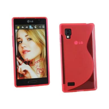 S-Line Silicone Cover til LG Optimus L9 (P760) : farve - blå