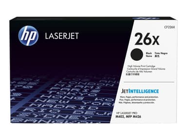 HP blækpatron 26X Original LaserJet Sort