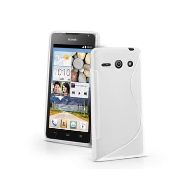 S-Line Silicone Cover til Huawei Ascend Y530 : farve - hvid