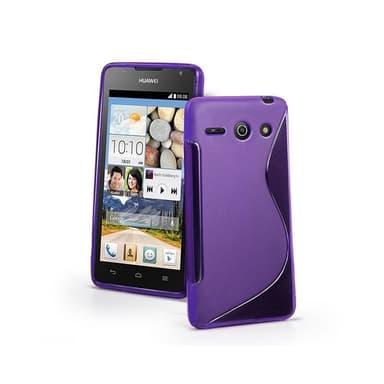 S-Line Silicone Cover til Huawei Ascend Y530 : farve - hvid