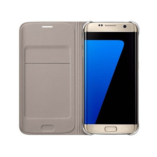 Flipcover Samsung Galaxy S7 (SM-G930F) : farve - sort