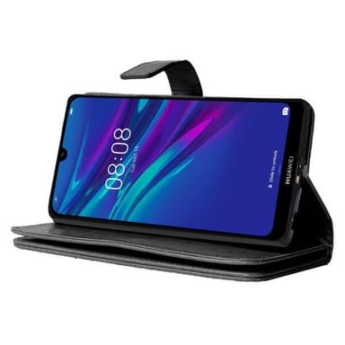 Dobbelt Flip Flexi 9-kort Huawei Y6 2019 (MRD-LX1)  - brun
