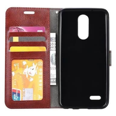 Wallet 3-kort til LG K11 2018 (X410E)  - lyserød