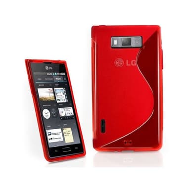 S-Line Silicone Cover til LG Optimus L7 (P700) : farve - lilla