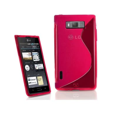 S-Line Silicone Cover til LG Optimus L7 (P700) : farve - lilla