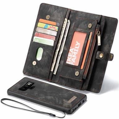 CaseMe Wallet 11-kort Samsung Galaxy Note 9 (SM-N960F)  - brun