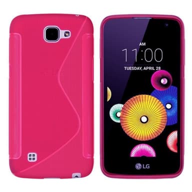 S-Line Silicone Cover til LG K4 2016 (K120E) : farve - gennemsigtig