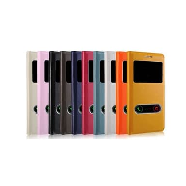 Flipcover Samsung Galaxy Core Plus (SM-G3500) : farve - Gråblå