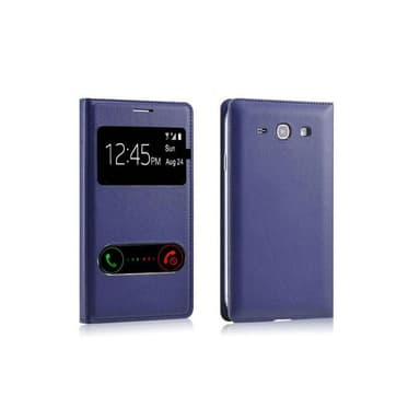 Flipcover Samsung Galaxy Core Plus (SM-G3500) : farve - Gråblå