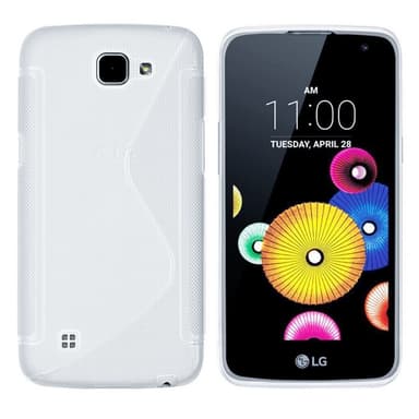 S-Line Silicone Cover til LG K4 2016 (K120E) : farve - gennemsigtig