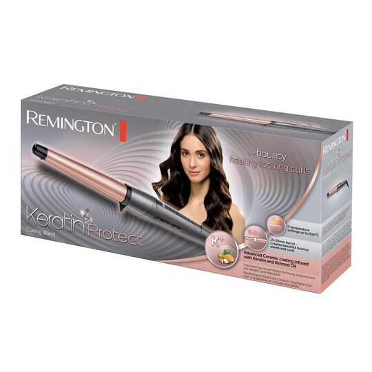 gys Medicin niece Remington Keratin Protect curling wand CI83V6 | Elgiganten
